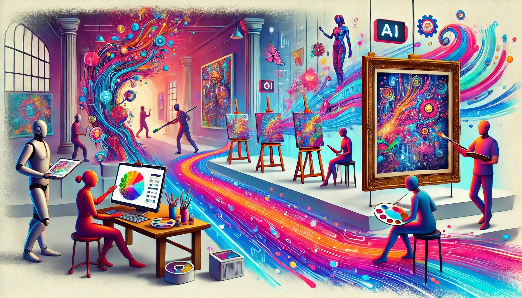 Más allá del lienzo: Explorando la generación de gráficos inteligentes